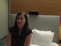 WIFE'S INTERVIEW BEFORE SHE TAKES HER FIRST BBC!