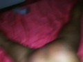 Cheating Slut wife tied to bed with dick in her mouth