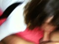 Cheating Slut wife tied to bed with dick in her mouth