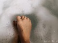 Sexy Feet Toes In A Bubble Bath Wet Feet Fetish 