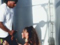 Asian Gives BBC A Pit Stop Blowjob  ( Google JayLa Inc)