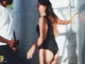 Asian Gives BBC A Pit Stop Blowjob  ( Google JayLa Inc)