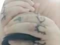 Sloppy Shower Dildo Blowjob
