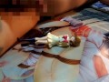 ボーイッシュ美少女JCフィギュア顔スカートに大量ぶっかけ【ハートキャッチプリキュア明堂院いつき（キュアサンシャイン）】