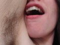 Stinky VERY HAIRY Armpit Camgirl SEXY TALK: Dirty Pheromone Camgirl Slut DOESN'T WANT TO SMELL CLEAN