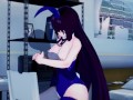 [Fate/Grand Order] Scáthach in bunny suit(3d hentai)