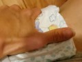 POV Overflowing Diaper Piss