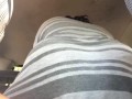 THICK EBONY FUCKS FRIEND IN THE BACKSEAT WHILE DADDY’S AT WORK