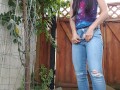 Standing Piss To Water MyGarden