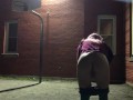 Horny teen squirts at school // IsabellaFern //