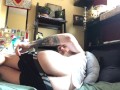 Pov: Your Step Brother wakes up horny (jerking off with ass play)