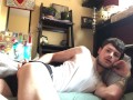Pov: Your Step Brother wakes up horny (jerking off with ass play)
