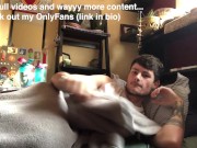 Pov: Your Step Brother wakes up horny (jerking off with ass play)