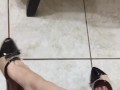 dangling side to side - ballet flat - part 3 - full video for sale