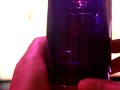 Sex-Toy Head-Spin Cum-Shot Right Round