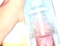 Sex-Toy Head-Spin Cum-Shot Right Round