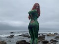 Mera Craves Cock - sea goddess sucks cock on the beach