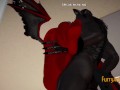 Furry Hentai 3D Yiff - Dark Wolf & Red Dragon Hard Sex