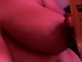 Massage Oil. Huge tits!