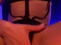 Ebony masturbation 