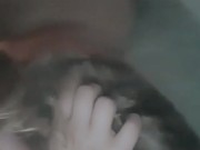 Relaxing in the bubble bath PAWG