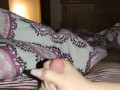 Handjob before bed with hot Long nails *Cumblast*