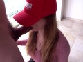 Teen girl loves sex and cum in pussy! Creampie