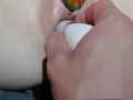 Tattooed Dom finger fucks his sub for her creamy squirt / LaughingExorcist and ManicRaven