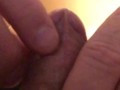 Nice closeup of me jerking off my uncut cock & slowly releasing my cumshot to intensify the orgasm. 