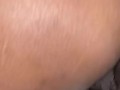 EBONY PLAYS WITH MEATY CREAMY PUSSY