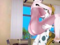 Furry Hentai 3D Yiff - Bull with Rabbit have Hard Sex