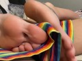 Ted toes teasing 