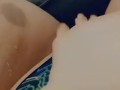 Teasing my fat pussy (no sound)