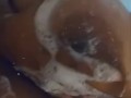 Soapy tits in the shower with hot as fuck BBW