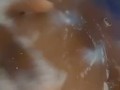 Soapy tits in the shower with hot as fuck BBW