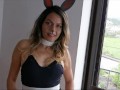 Easter Contest I earned with this Video on Twitter Porn Divas Page Bunny Milf Calling You