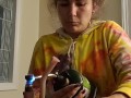 Smoking stoner 