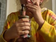 Smoking stoner 