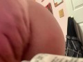 girl fingers ass and pussy in her dorm
