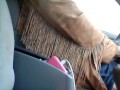 Playing in car (old video) no nudity but plenty of noise