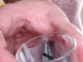 Shooting my load in a shotglass