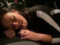 Slutty Amber Storm sucking off a stranger in the car - Part 1