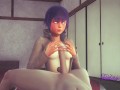 Naruto Hentai 3D - Hinata tries anal sex for the first time