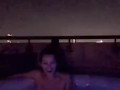 Dani Daniels . com - Public Hot Tub Snap Show