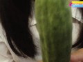 (4K) (VlogSex) Cucumbers Squirting On A Huge เธอบอกเอาแตงกวาไปผัด ที่ไหนได้เอาไปยัดหีแทน