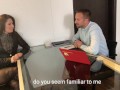 my job interview and demonstrated  sex skills