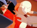 Furry Yaoi Hentai 3D - Threesome Horse Luis (Horse) Naru (Fox) & Shiro (Dog)