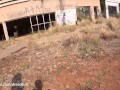 Public Fucking Inside Destroyed Construction over a Highway - Amateur Dread Hot