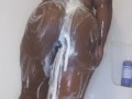 Ebony Bonnet sexy soapy pussy and tits product Test Dr. Bonner's Peppermint 18 in 1 soap in the Show