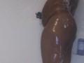 Ebony Bonnet sexy soapy pussy and tits product Test Dr. Bonner's Peppermint 18 in 1 soap in the Show